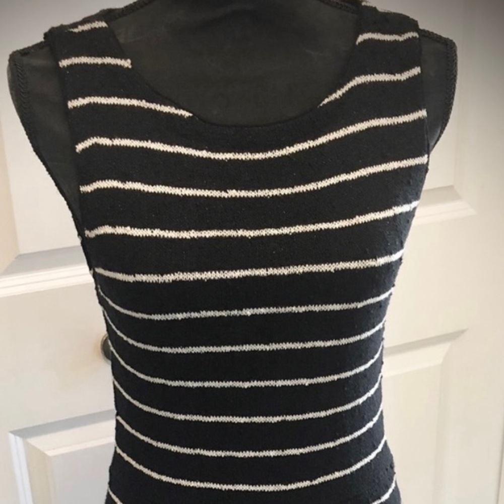 Alice + Olivia Monah Pinstripe Dress